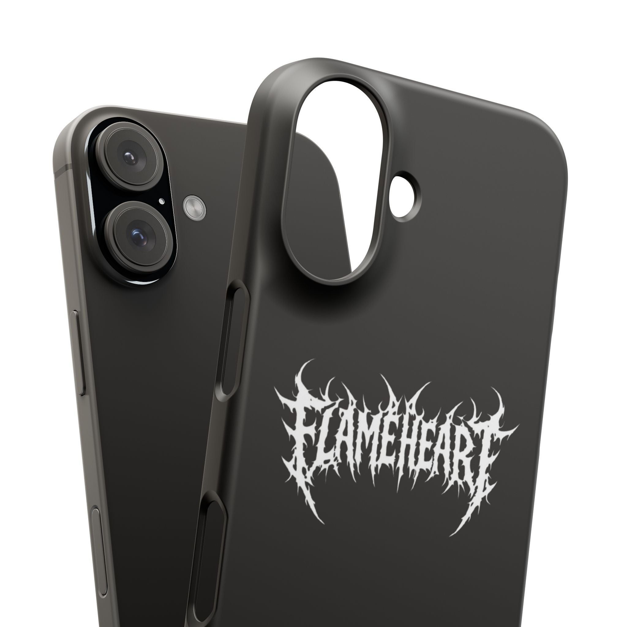 FLAMEHEART – RAW LOGO PHONE CASE