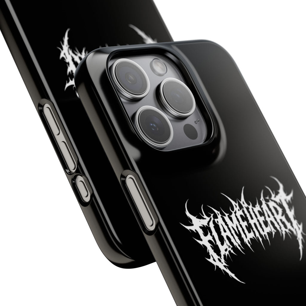 FLAMEHEART – RAW LOGO PHONE CASE