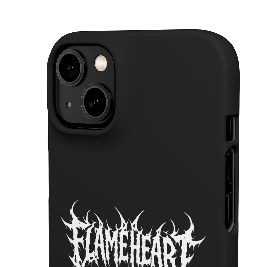 FLAMEHEART – RAW LOGO PHONE CASE