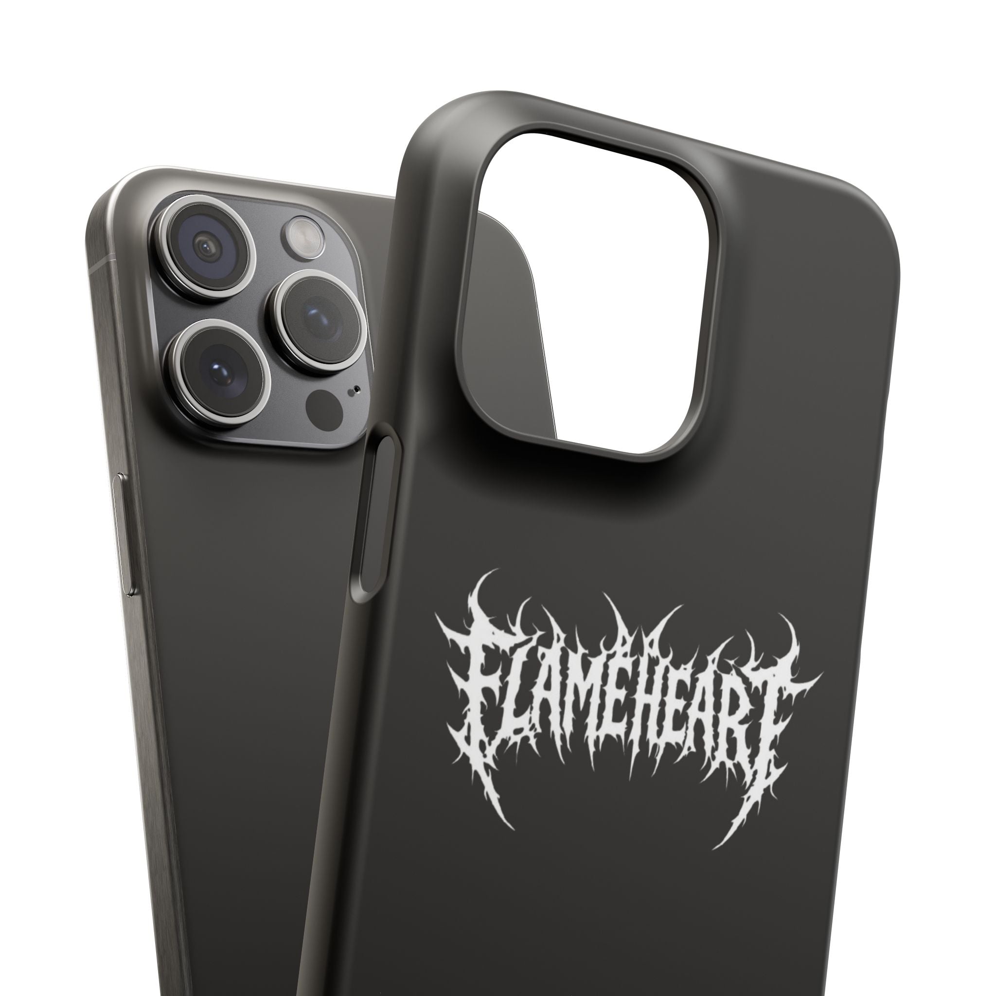 FLAMEHEART – RAW LOGO PHONE CASE
