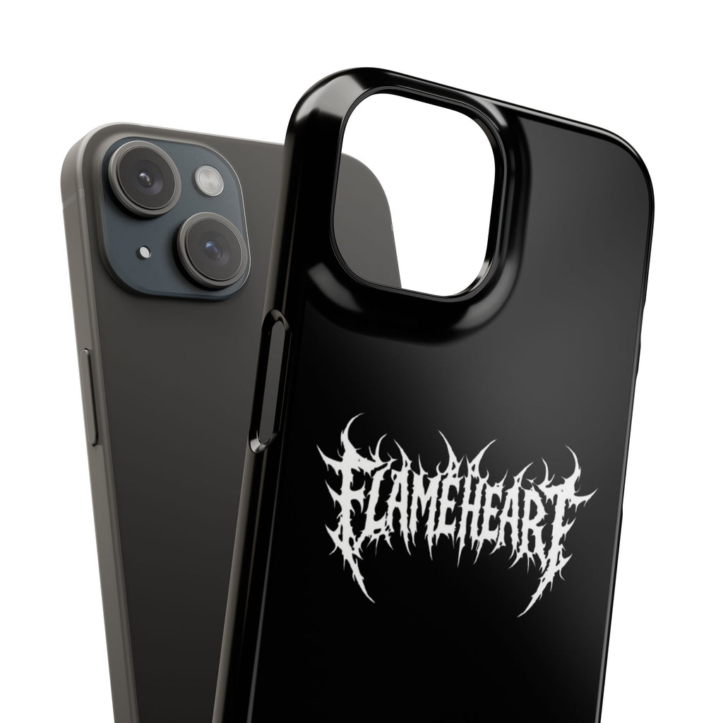 FLAMEHEART – RAW LOGO PHONE CASE